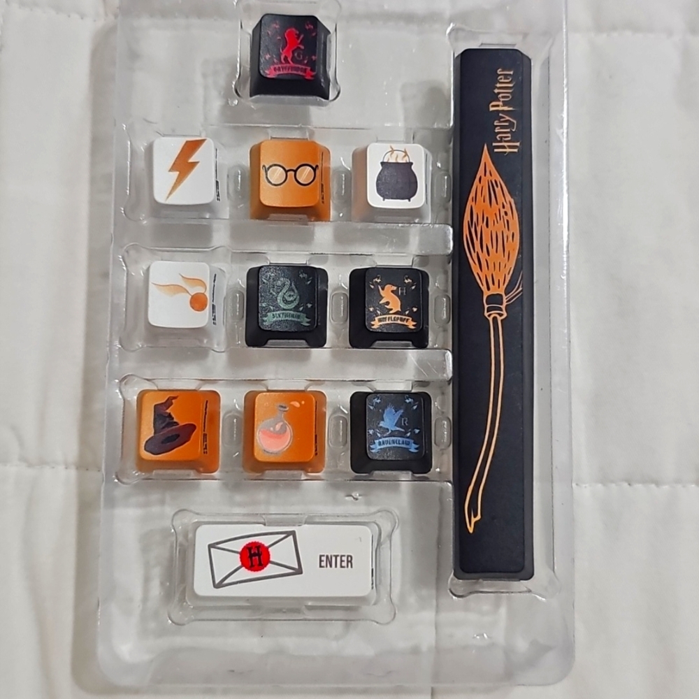 Harry Potter Interchangeable Keycaps For Mechanical Keyboards Wizarding World